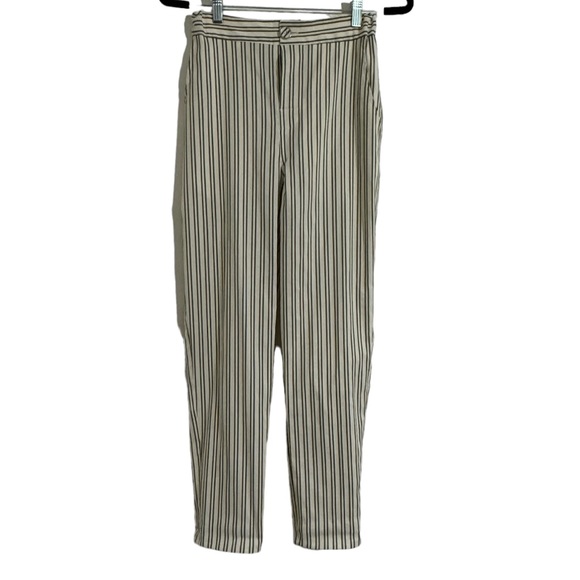 Ushatava Designer Button-Up Collared Top And Pant Striped Set Size XS - Picture 4 of 9